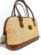 Vintage Antigua Rattan Handbag