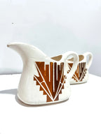 Vintage Signed Sioux Pottery Cream/Sugar Set