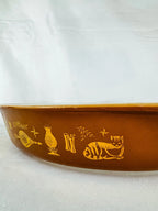 Early American Pyrex Divided Dish