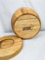 Crate & Barrel Natural Wooden Ice Bucket