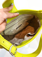 Steve Madden Lime Green Bedazzled Handbag