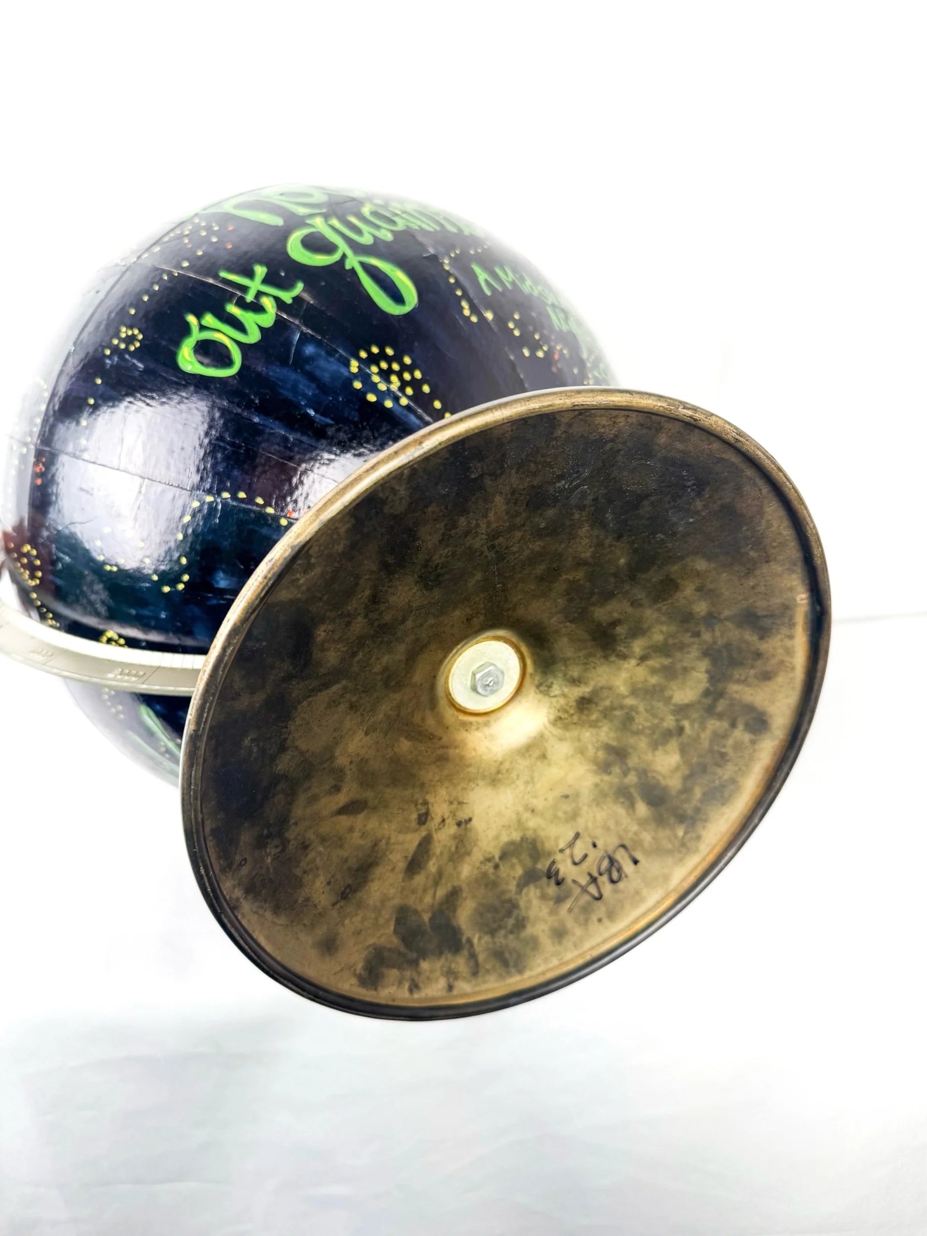 A Midsummer Night’s Dream Hand-Painted Owl Globe