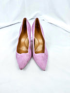 Banana Republic Lilac Suede Block Heels, Size 9