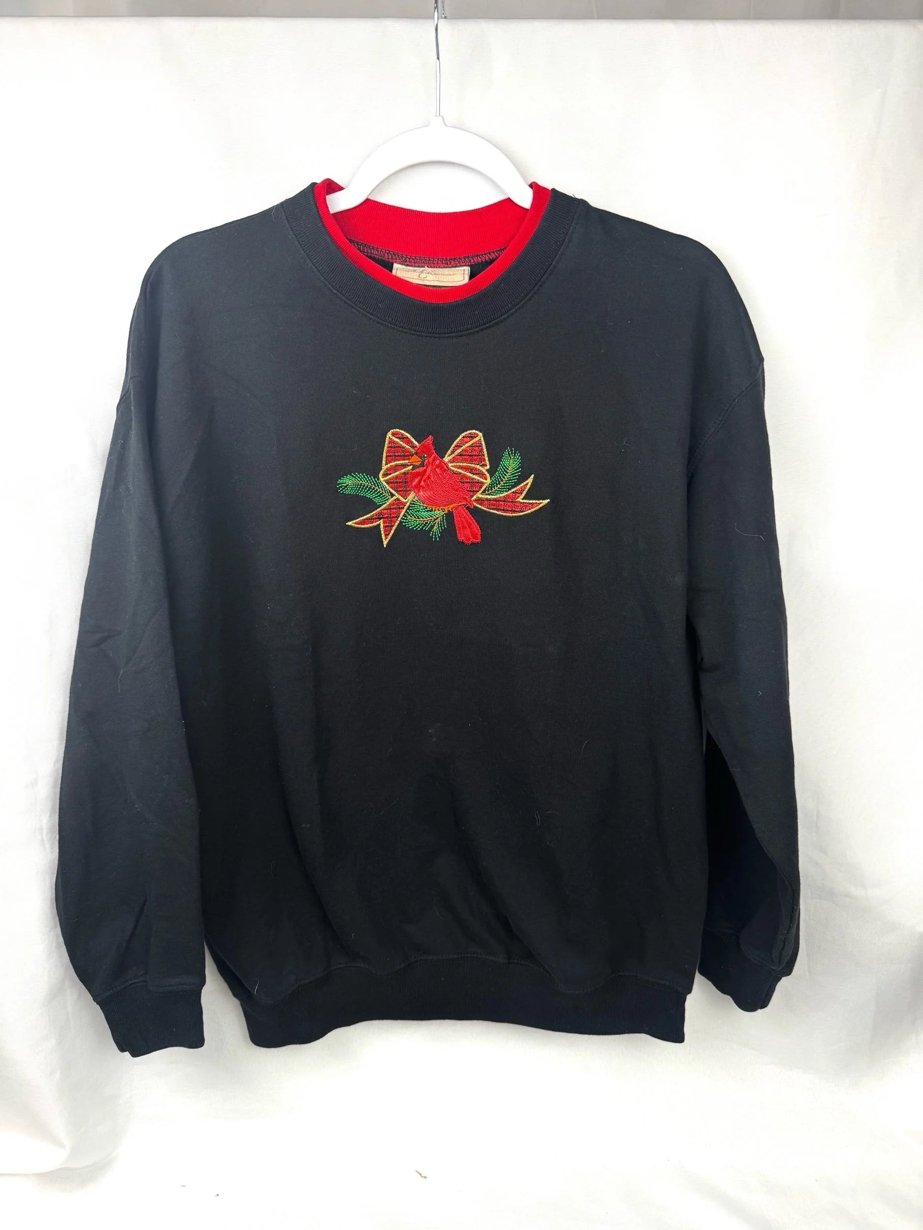 M&C Sportswear Embroidered Cardinal Sweatshirt