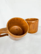 Pair of Handmade Pottery Mugs