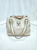 Gucci Abbey D-Ring Ivory Leather Shoulder Bag