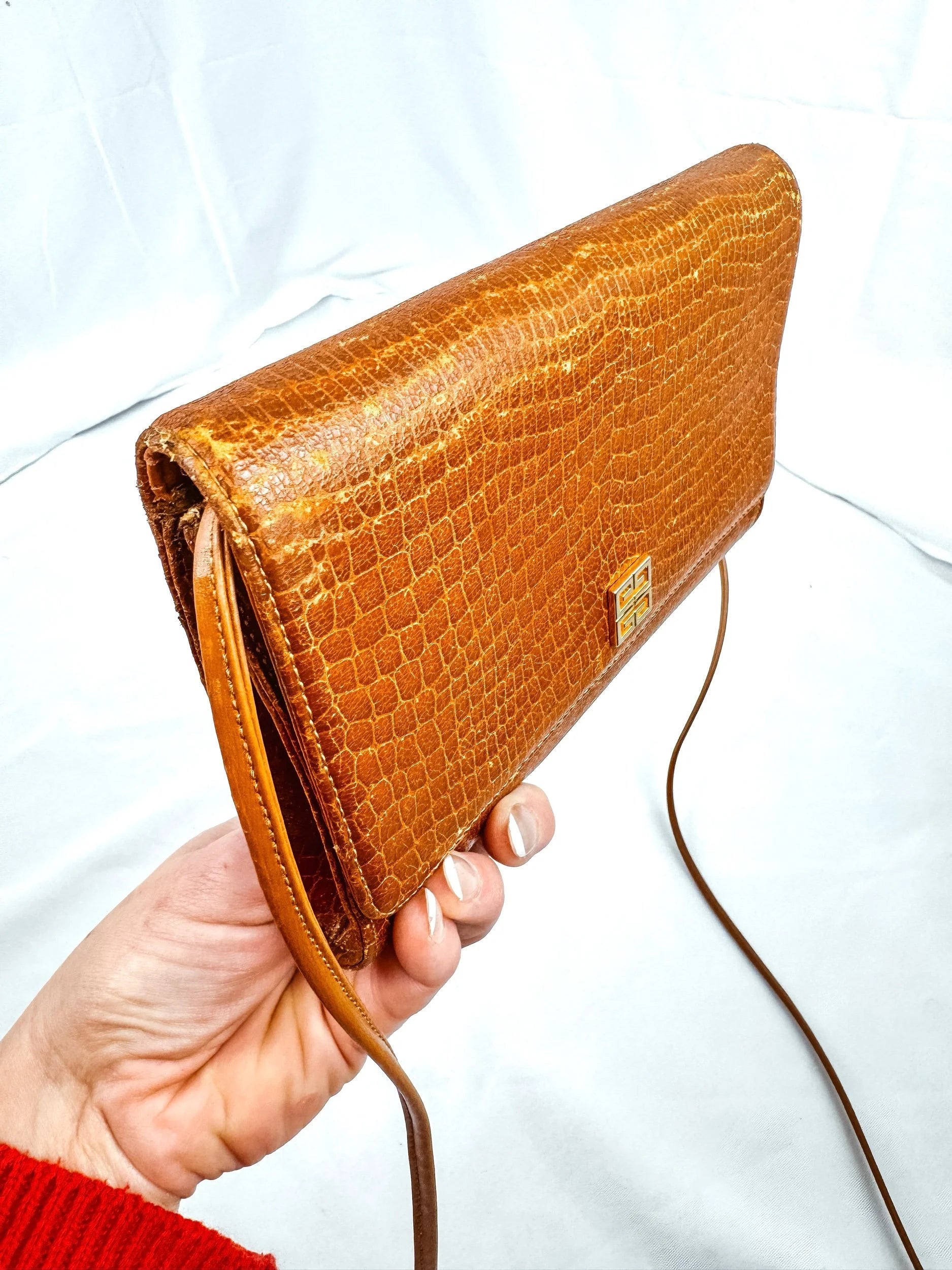 Vintage Givenchy Leather Crossbody Bag