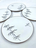 Set of 4 Noritake Bamboo Lunch Plated