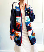 Signature Expressions 3D Beach Cardi