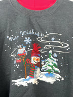 “Warm Wishes” Snowman Sweatshirt
