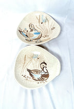 Set of Two Mid Century Redwing Bob White Bowls
