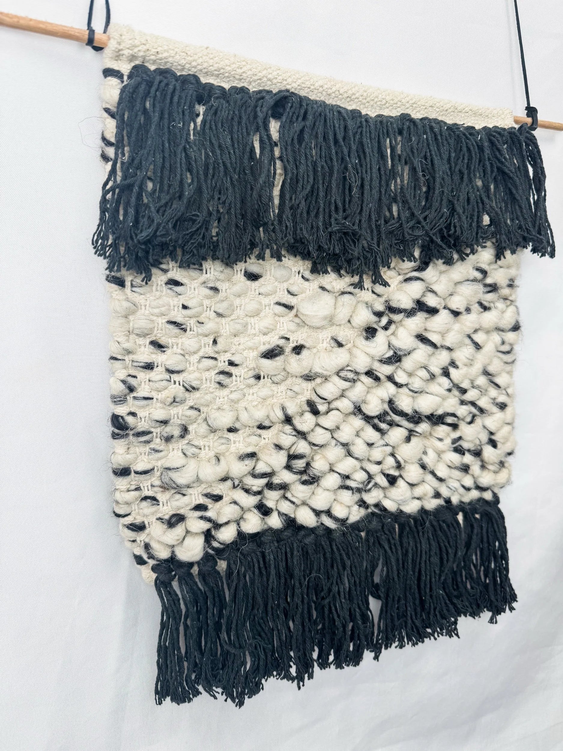 Hand-Woven Wool Wall Tapestry
