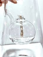 Wolford Hand-Blown Glass Oil Lamp