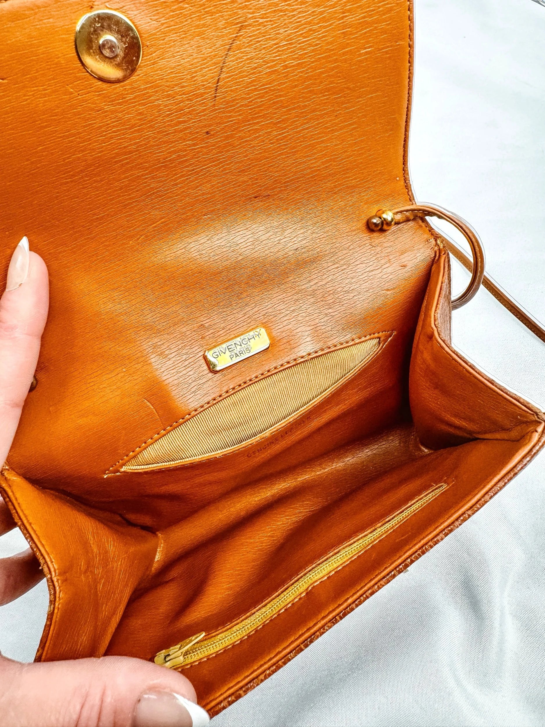 Vintage Givenchy Leather Crossbody Bag