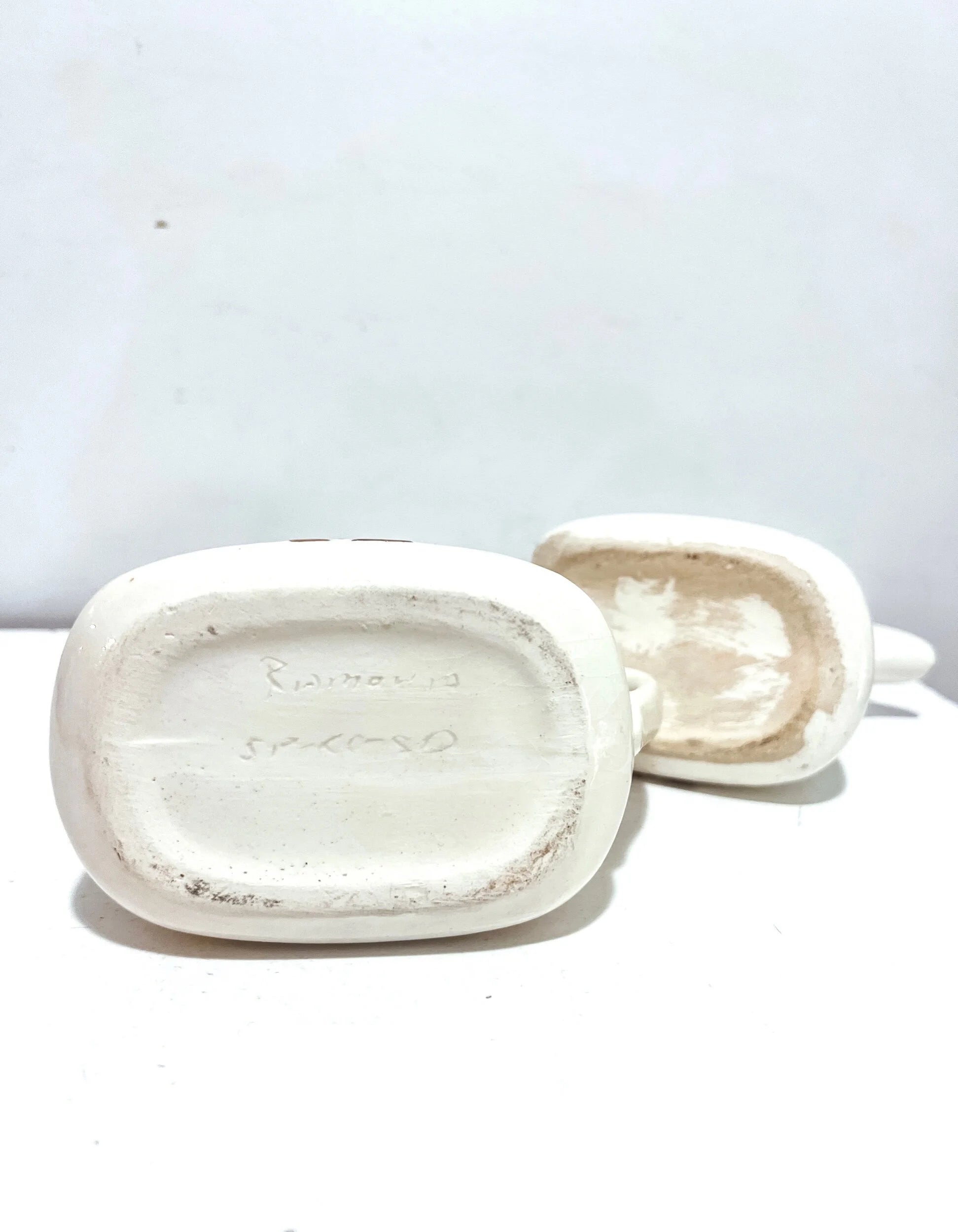 Vintage Signed Sioux Pottery Cream/Sugar Set