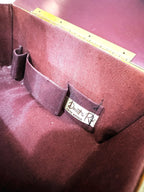 RARE 1950s Dorset and Rex Fifth Ave Woven Metal Box Purse with Acrylic Lid