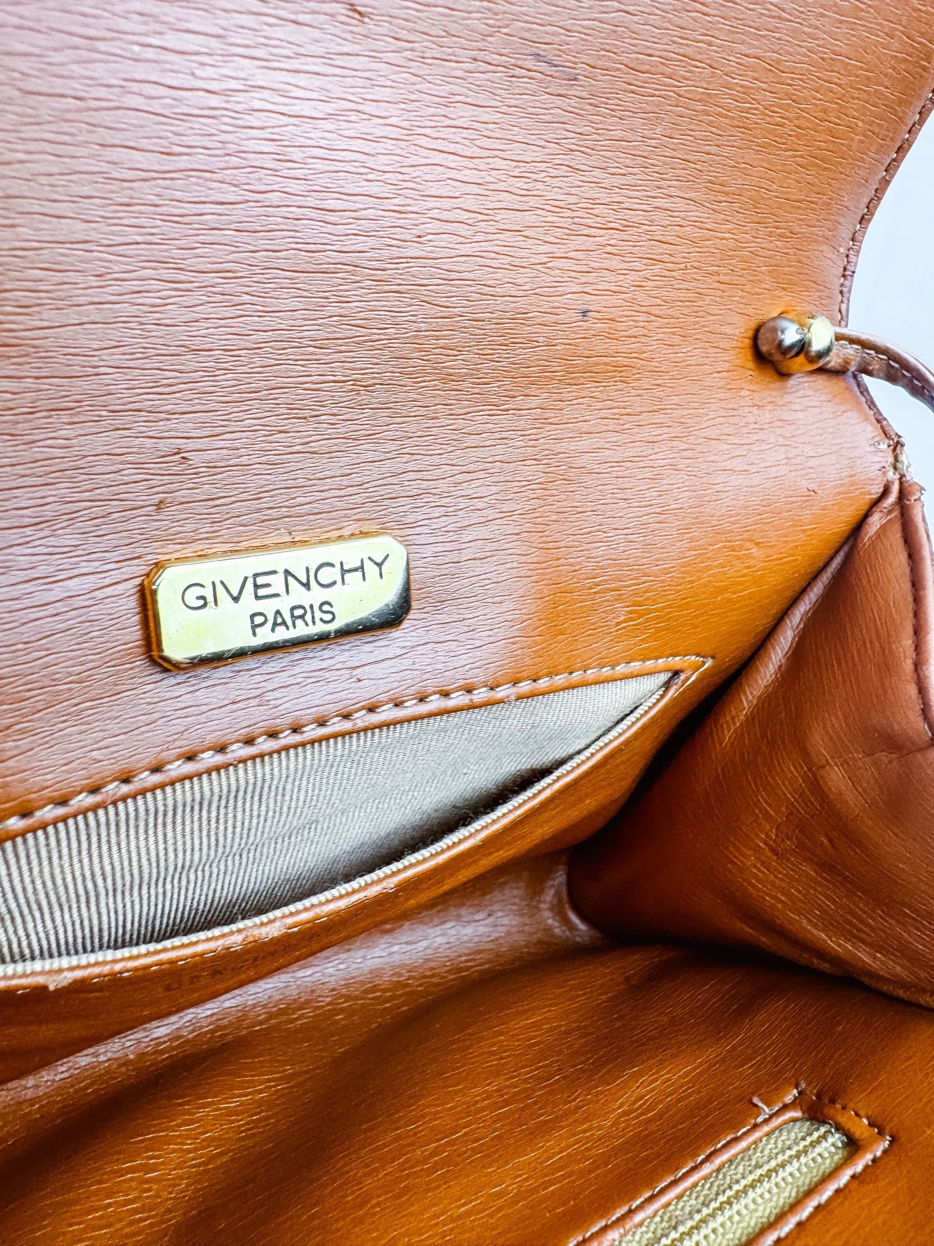 Vintage Givenchy Leather Crossbody Bag