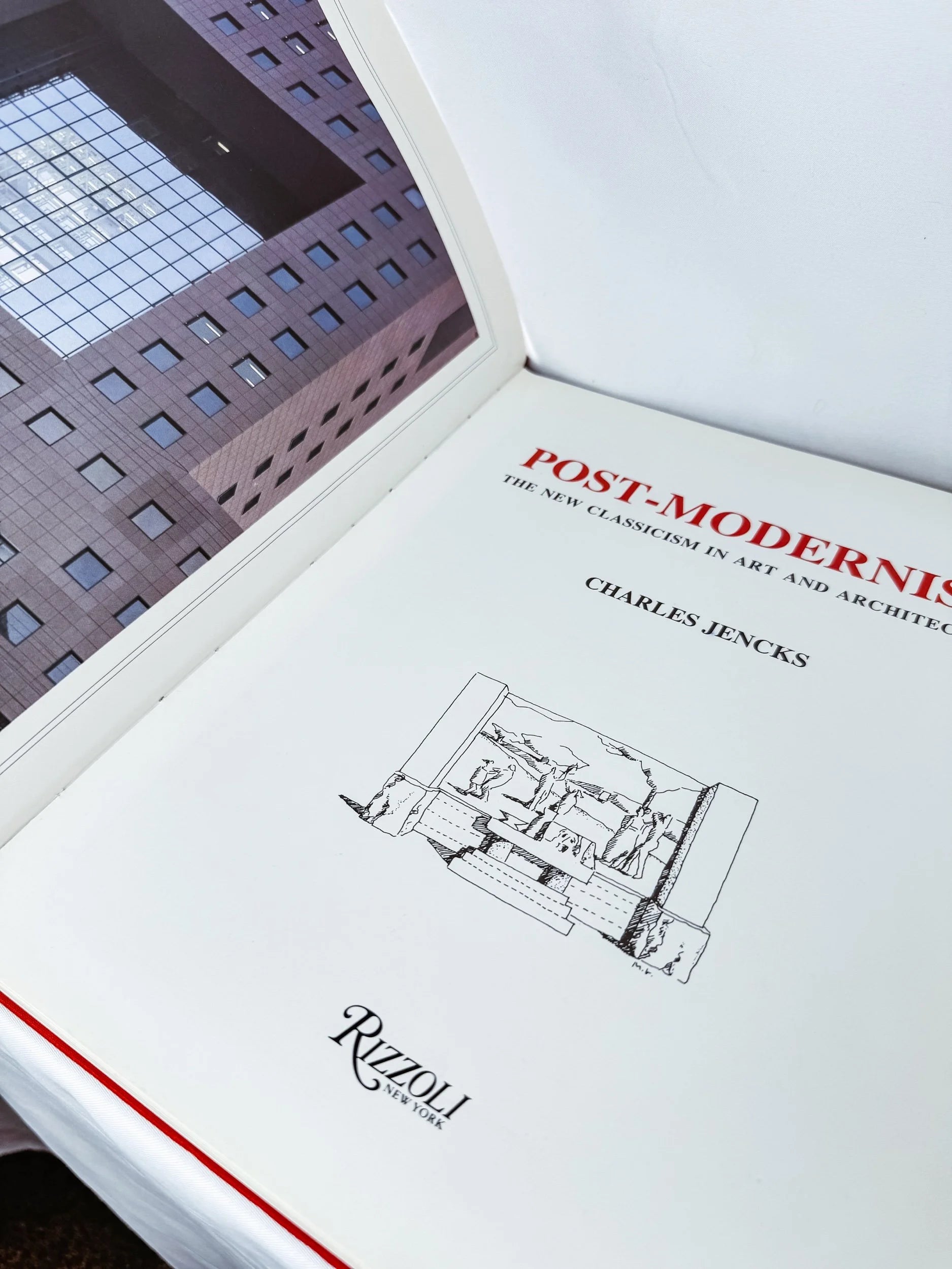 Charles Jenks Post-Modernism Coffee Table Book