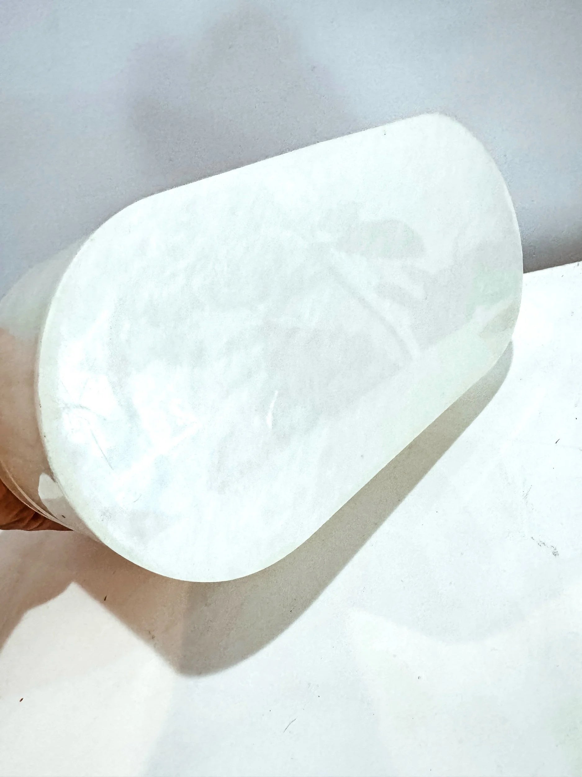 *RARE* 1950s Wilardy Pearlised Lucite Box Purse