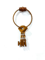 Decorative Copper Metal Key Ring