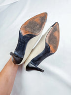 Calvin Klein White/Black Pumps