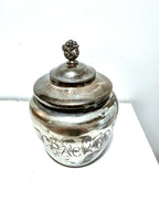 Silver Plated “Crackers” Canister