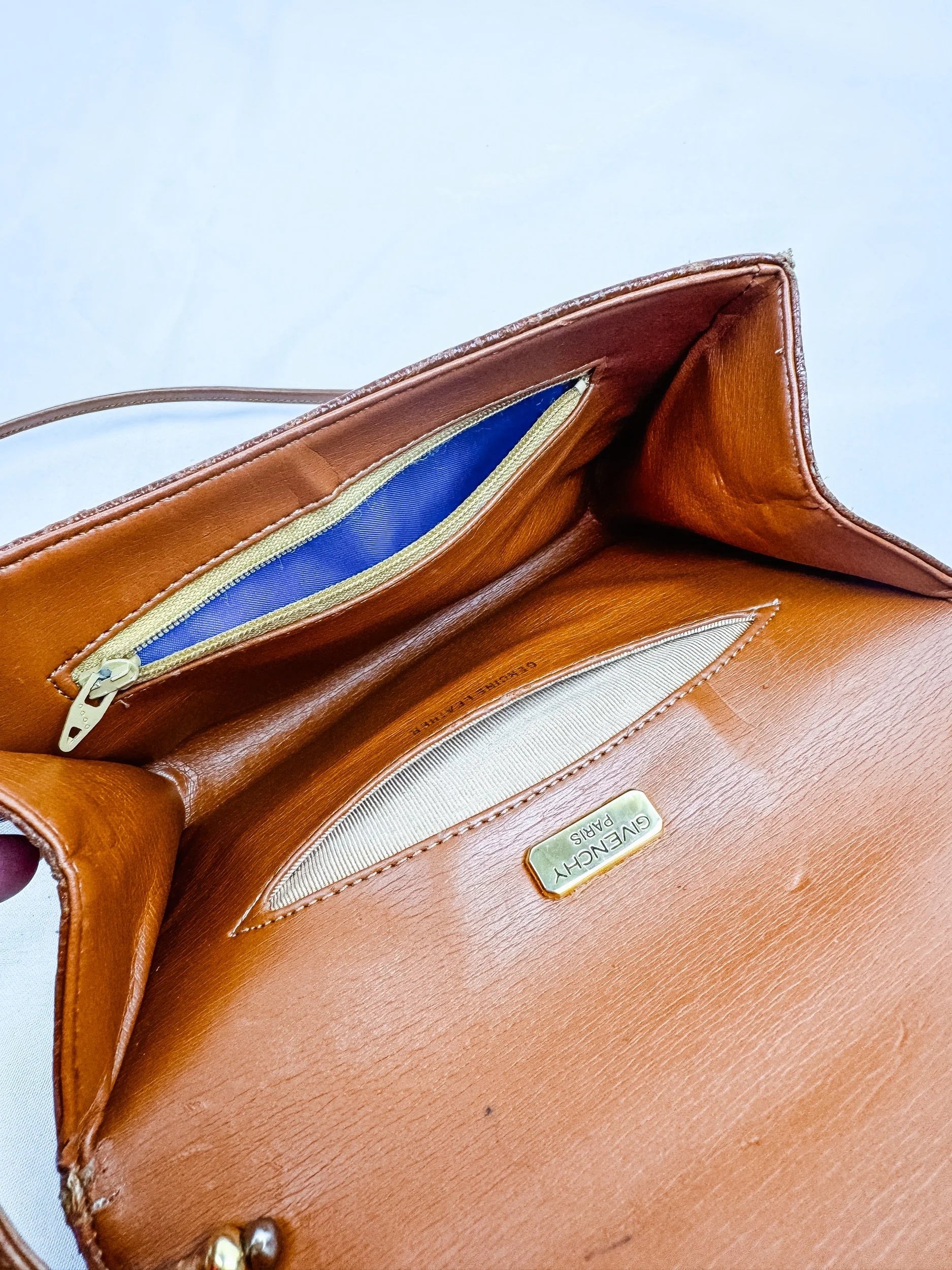 Vintage Givenchy Leather Crossbody Bag