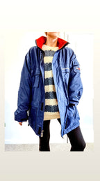 1990s Vintage Tommy Hilfiger Fleece-Lined Jacket