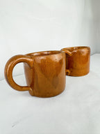 Pair of Handmade Pottery Mugs
