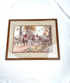 "The Pink of Condition" by George Wright, Framed Fox Hunting Art Print