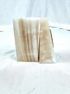 Pair of Vintage Onyx Tribal Bookends