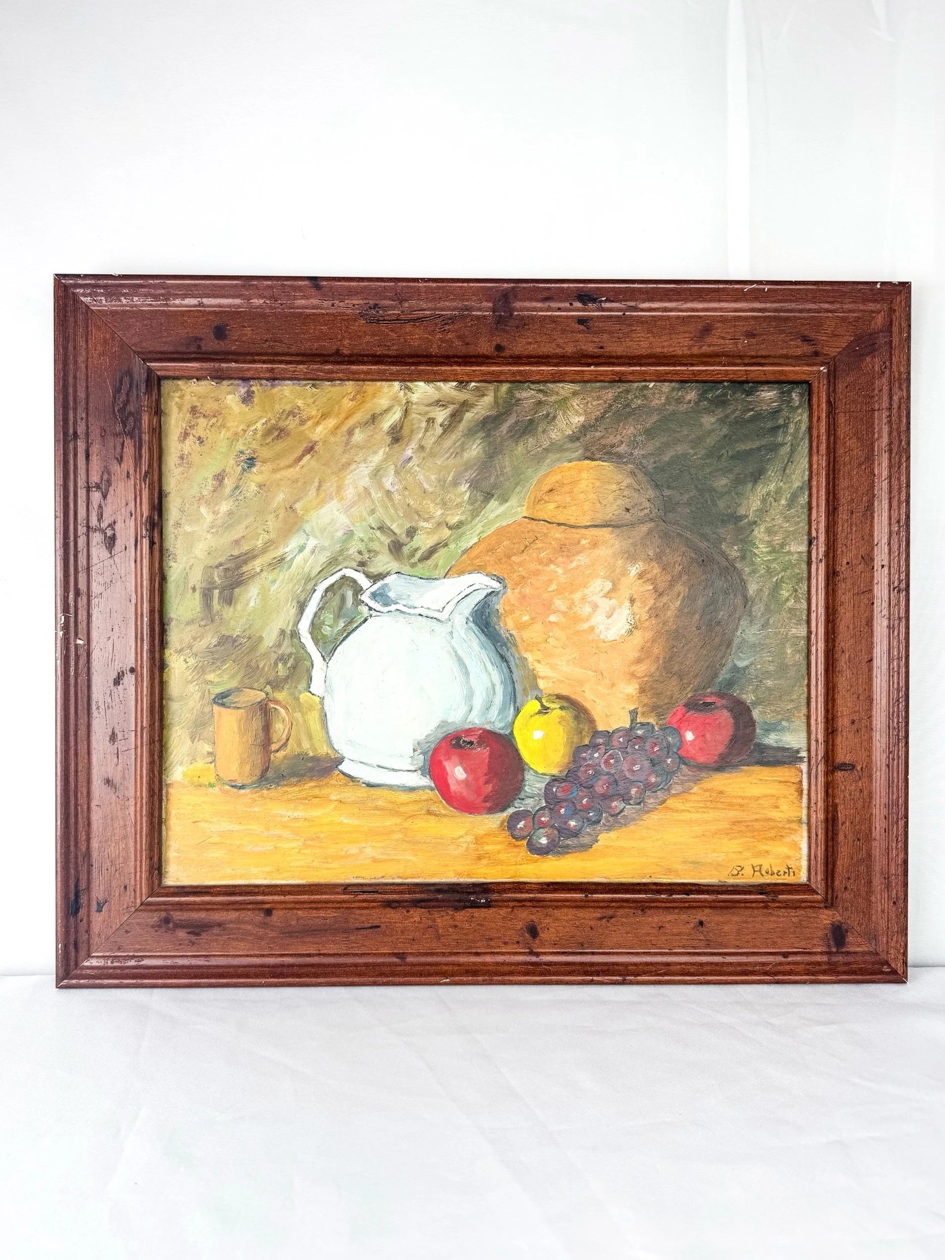 Framed Original Still Life Painting