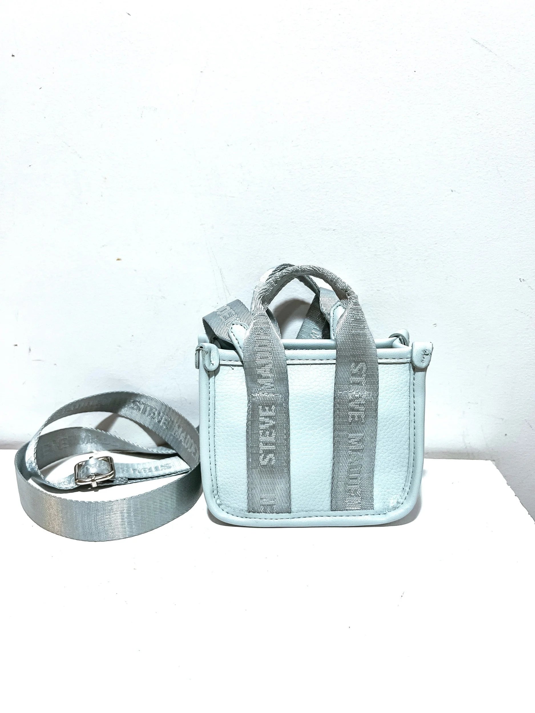 Steve Madden Blue Micro Mini Crossbody Bag