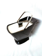 Black & Chrome Mid Century West Bend Ice Bucket