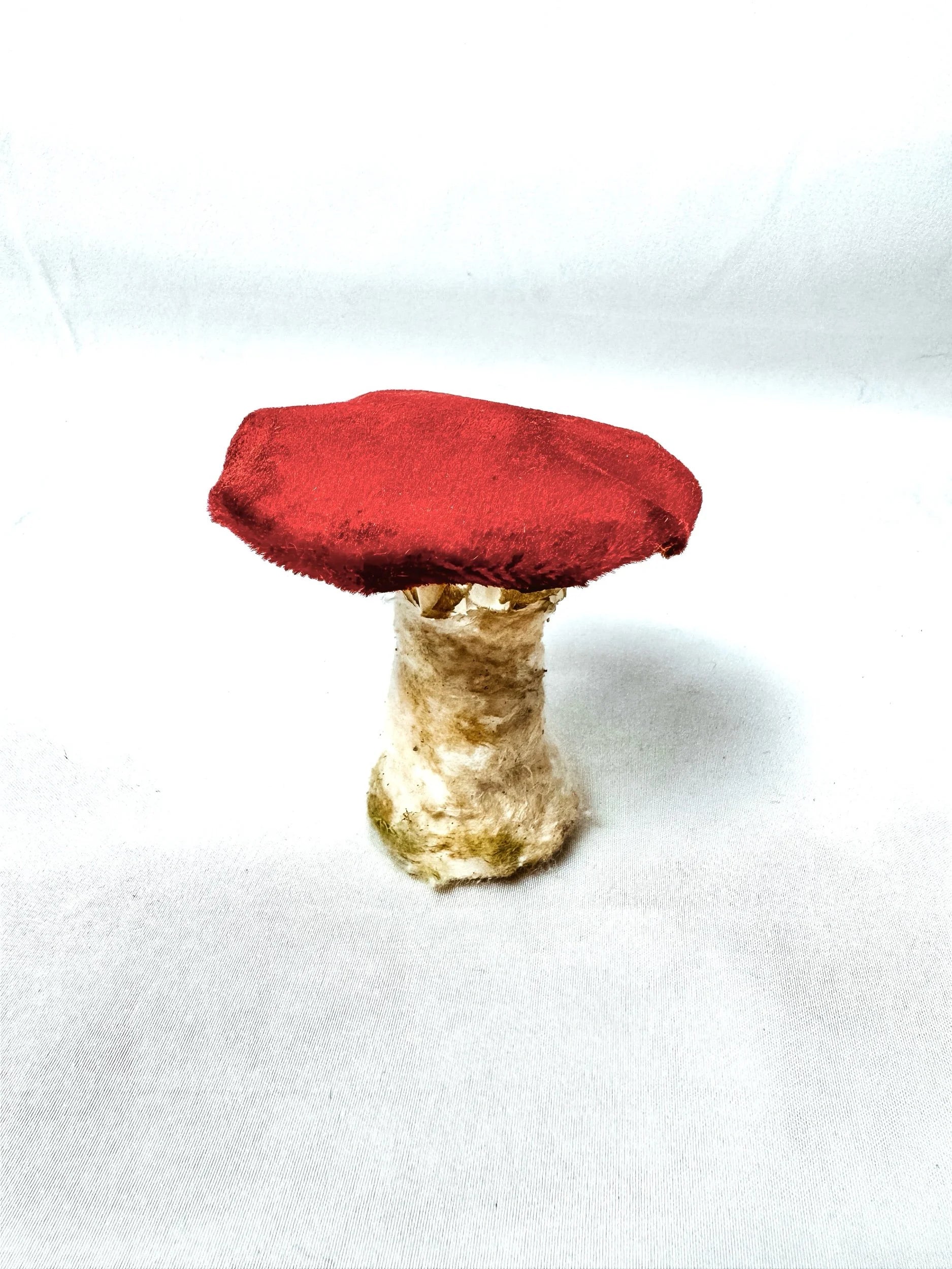 Single Maroon Velvet Mushroom