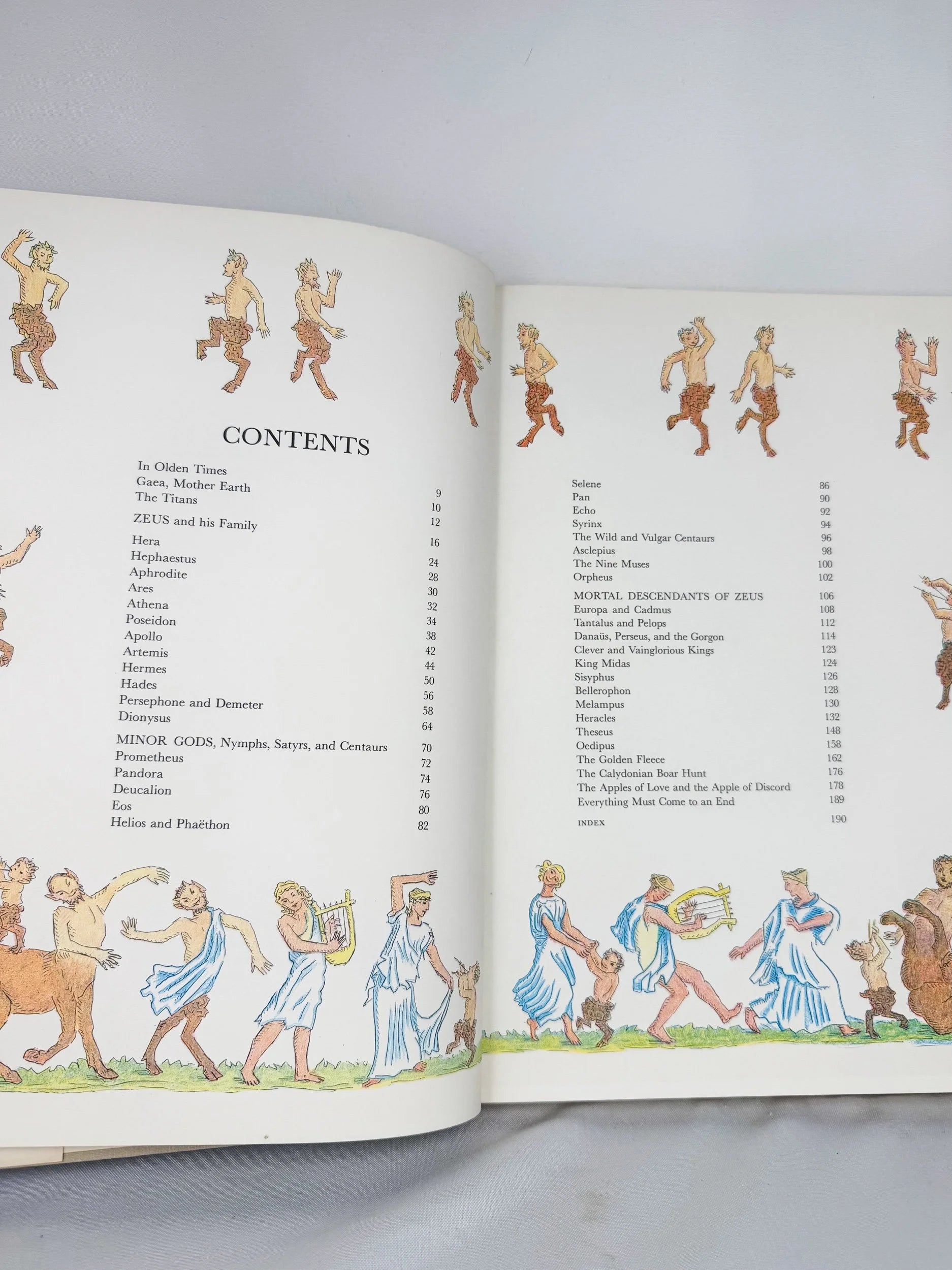 D’Aulaires’ Book Of Greek Myths, Copyright 1962