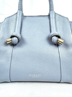 Radley London Periwinkle Blue Leather Crossbody Satchel
