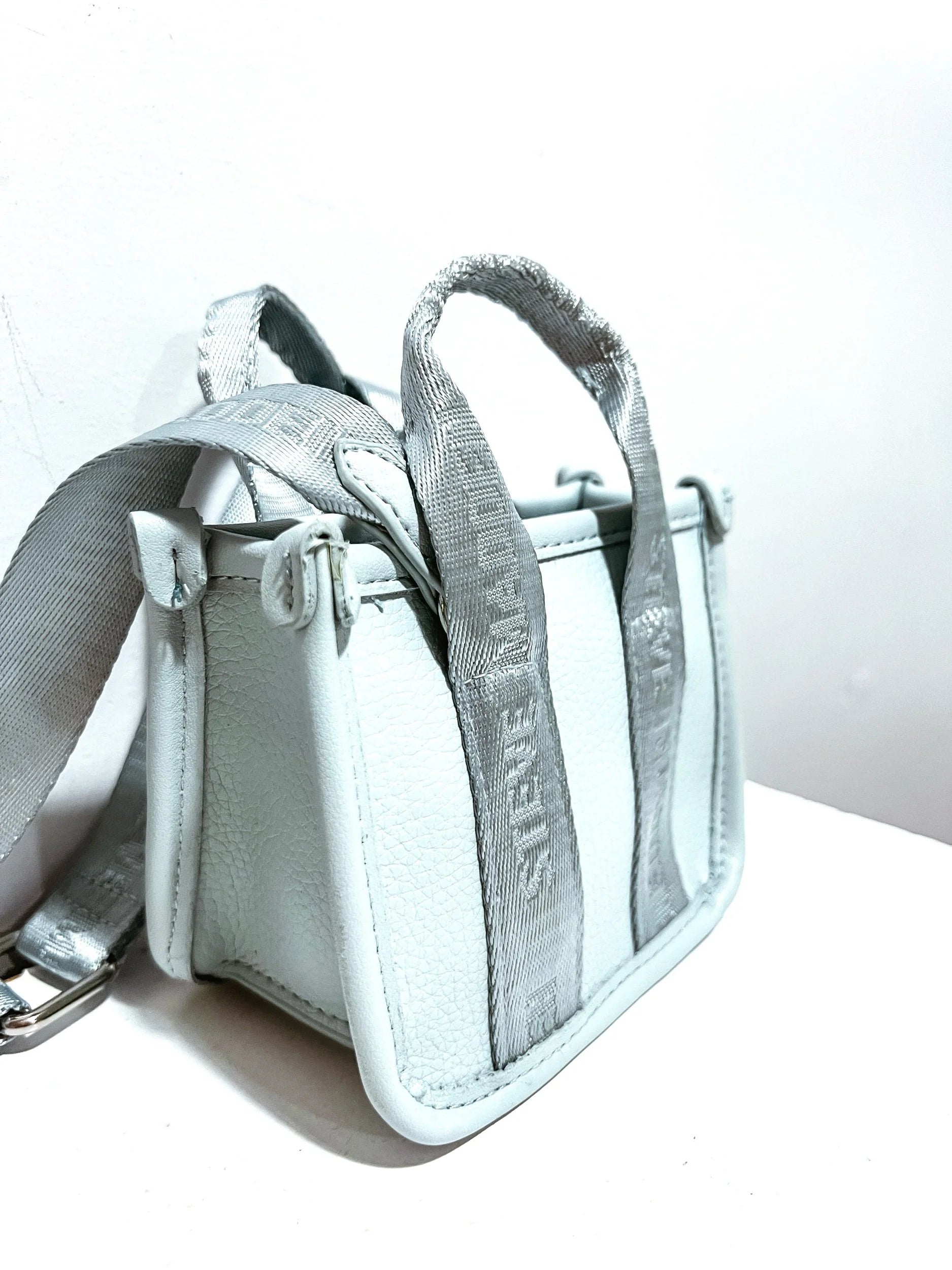 Steve Madden Blue Micro Mini Crossbody Bag