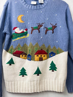 Bobbie Brooks Knit Santa Sweater