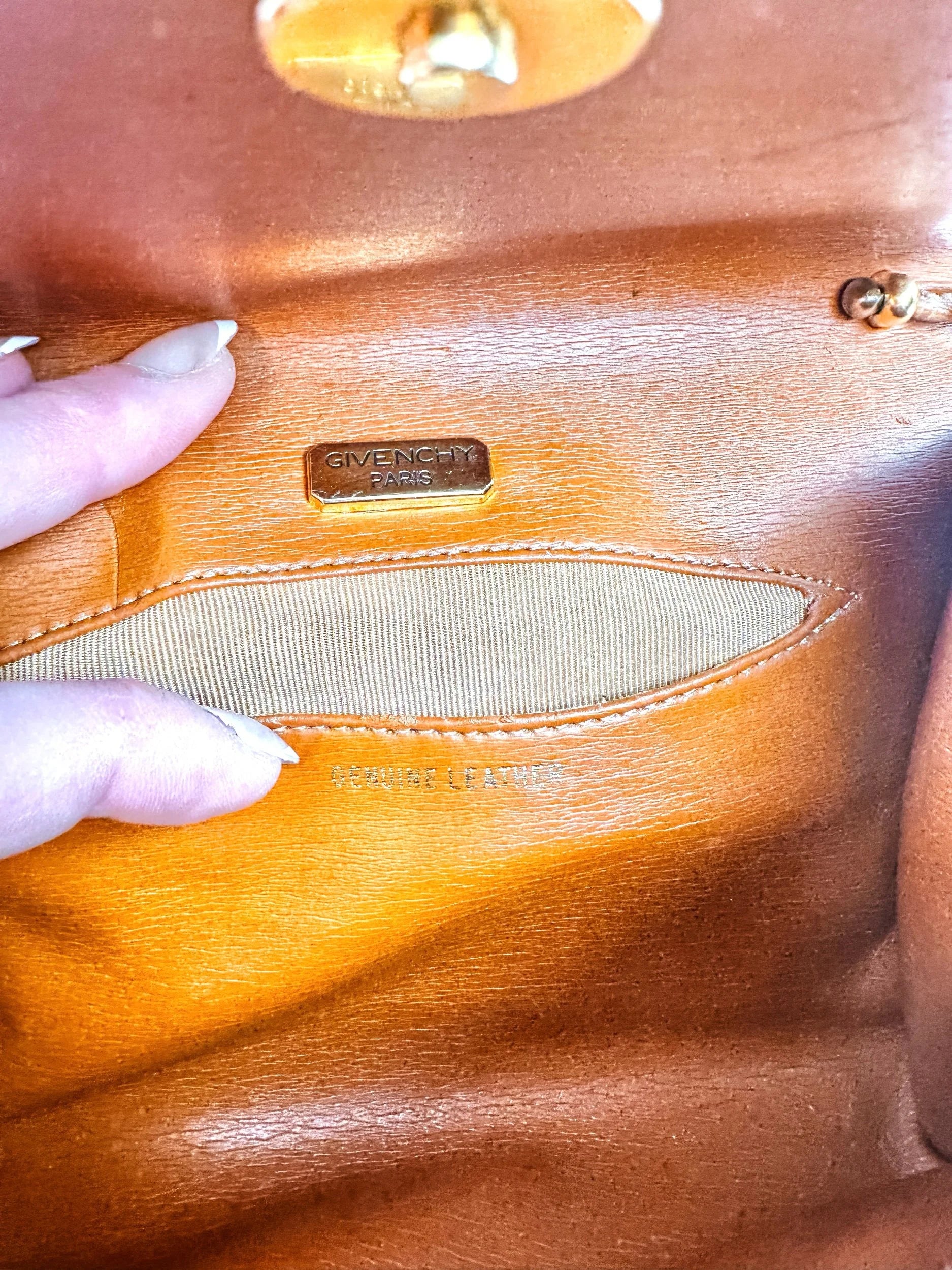 Vintage Givenchy Leather Crossbody Bag