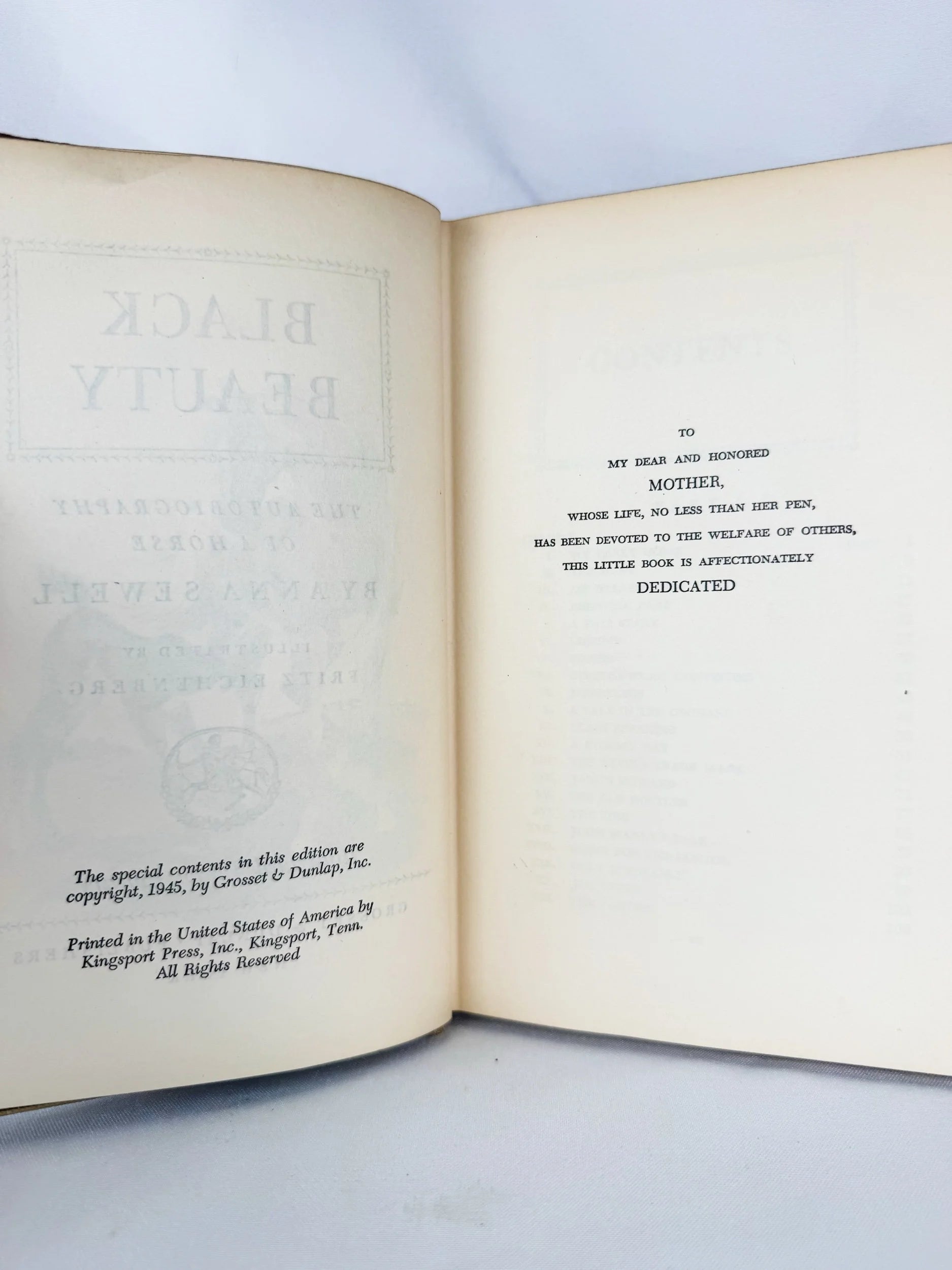 Black Beauty, Copyright 1945