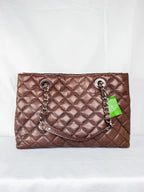 Kate Spade Gold Coast Maryanne Bag, Brown Lizard-Embossed Leather