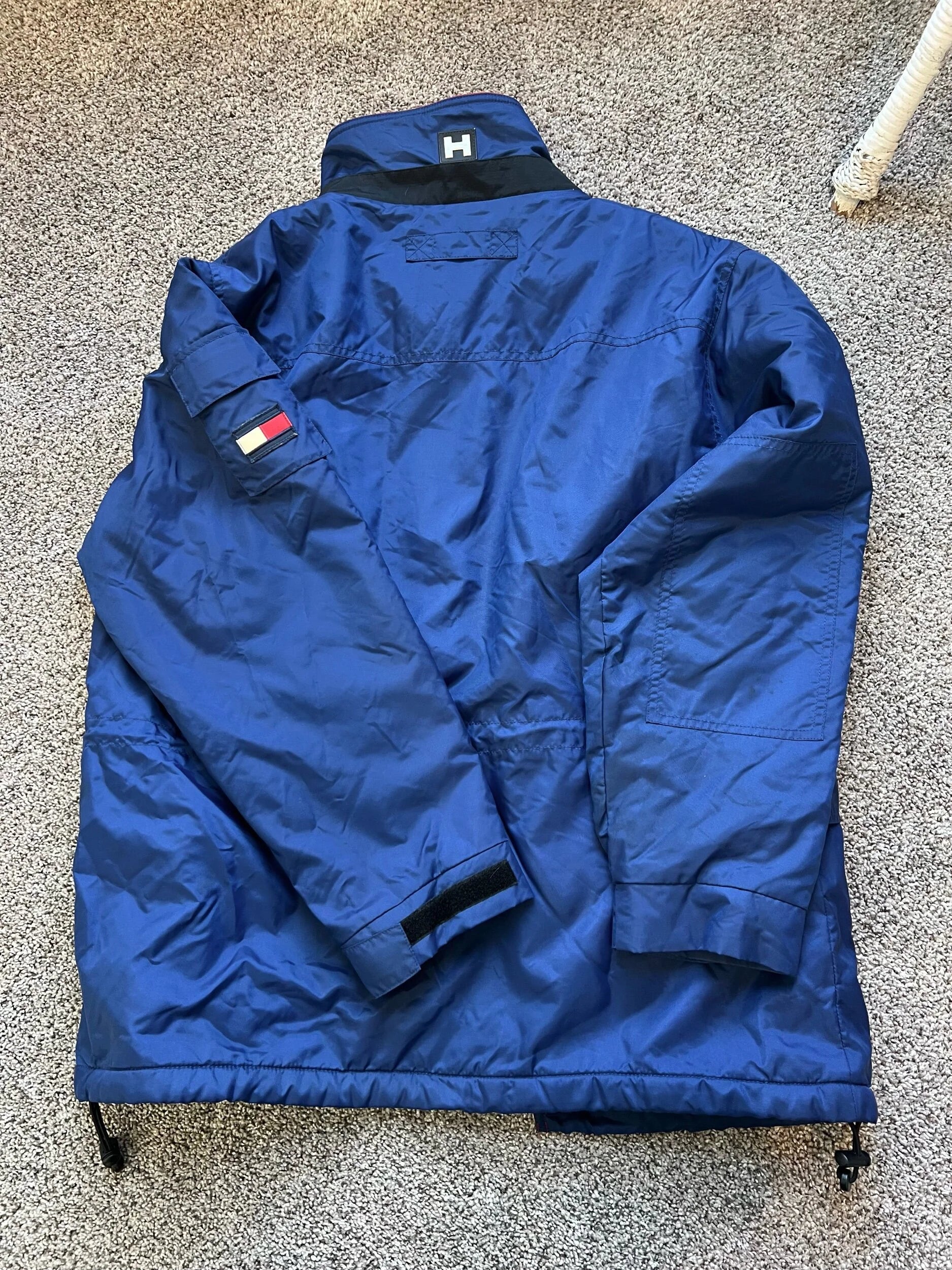1990s Vintage Tommy Hilfiger Fleece-Lined Jacket