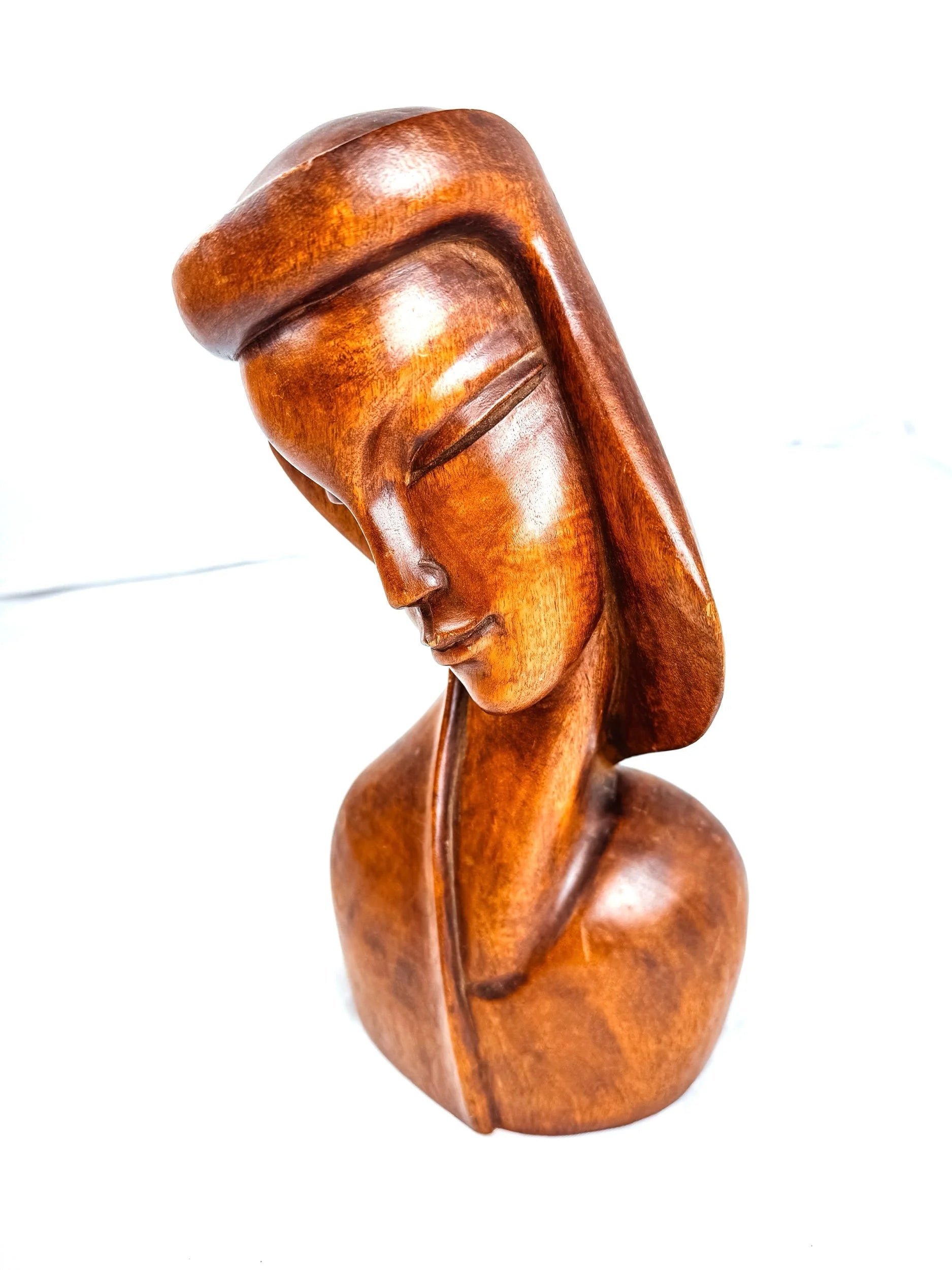 MCM Solid Wood Hand Carved Madonna