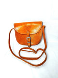 Vintage Genuine Leather Crossbody Leather Pochette Bag