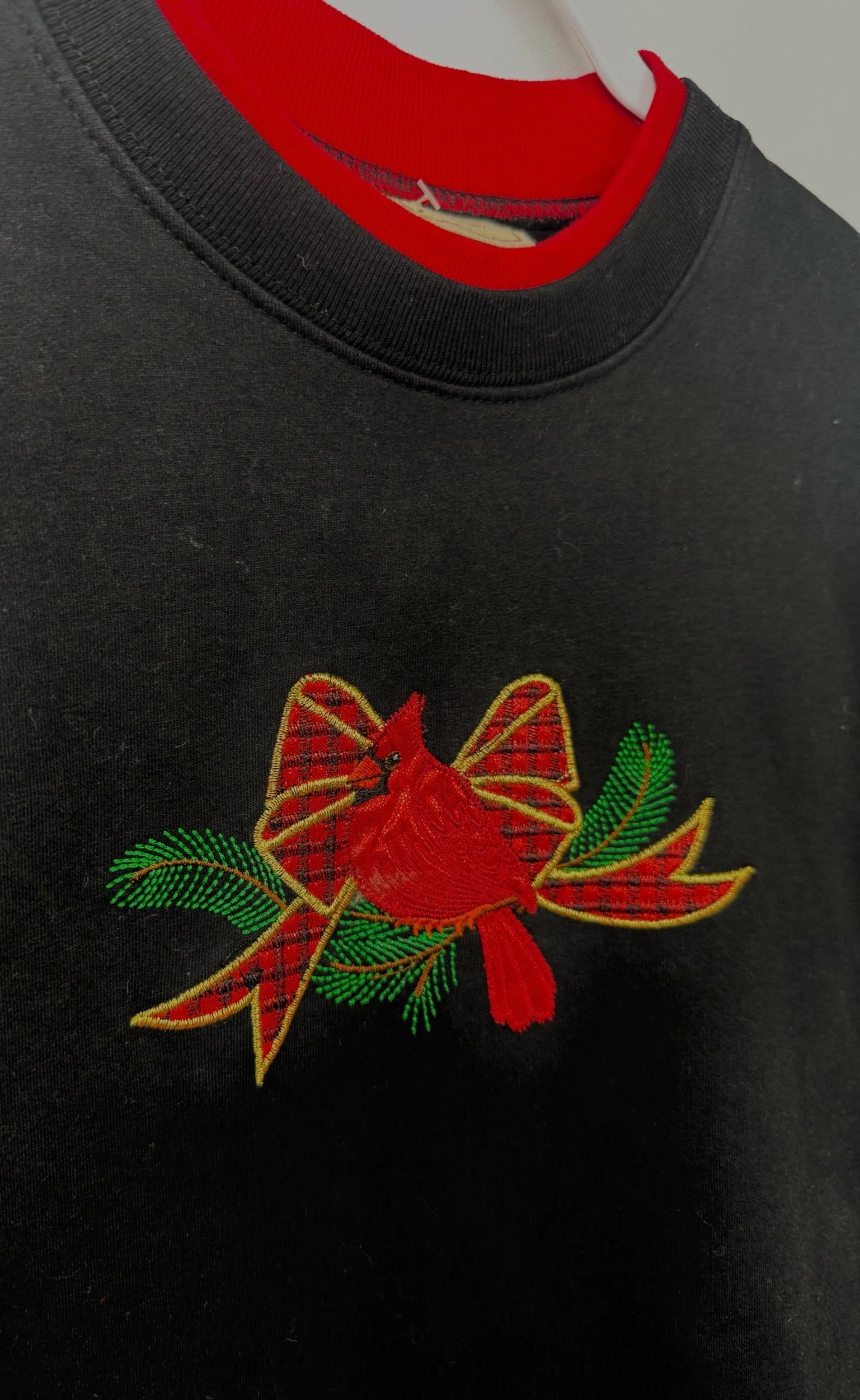 M&C Sportswear Embroidered Cardinal Sweatshirt