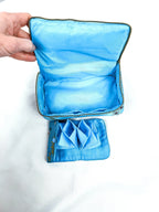 Set of Two Vintage Chinese Silk Travel Cases