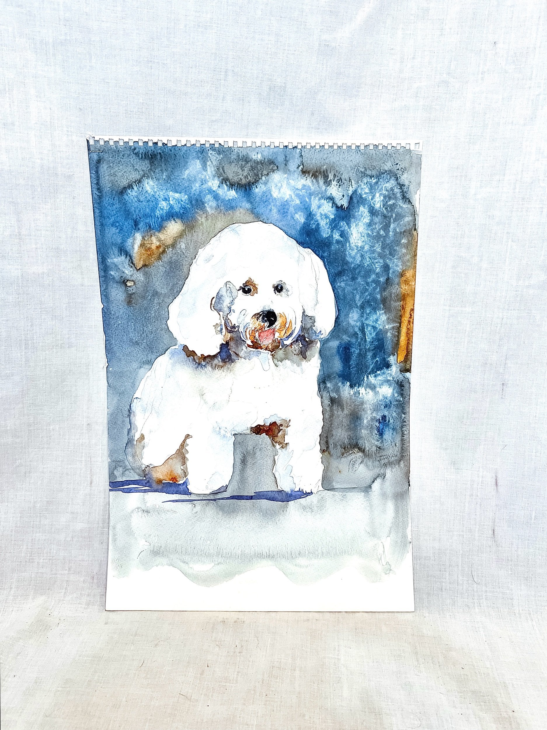 Gladys, Watercolor on Paper