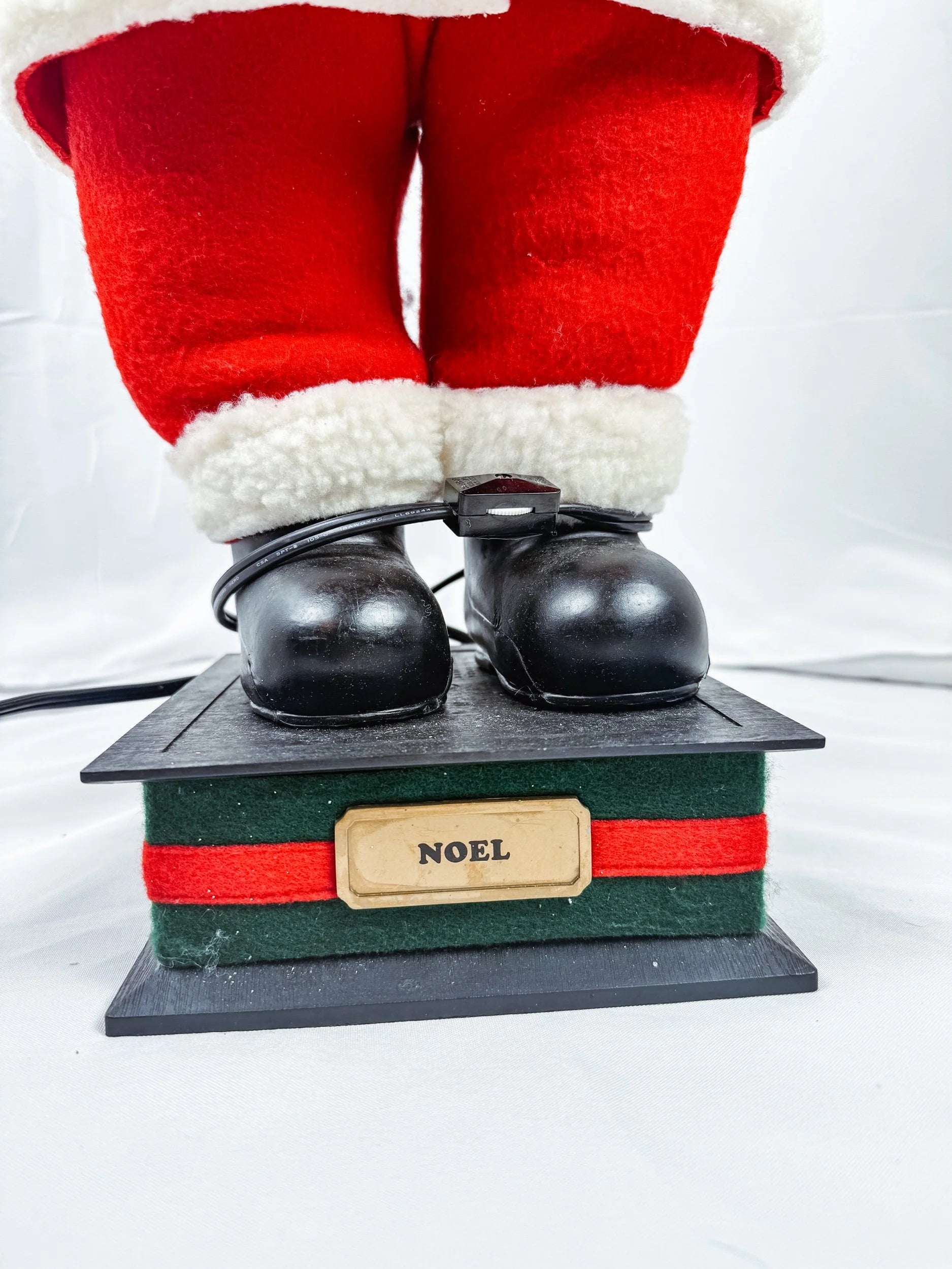 24” Large Mechanical Santa Light