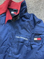 1990s Vintage Tommy Hilfiger Fleece-Lined Jacket